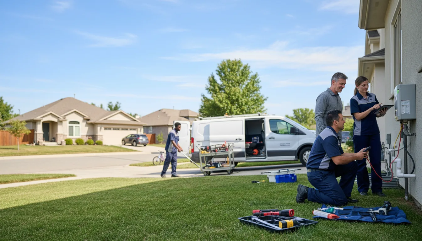 Tankless water heater service in Caliente, NV
